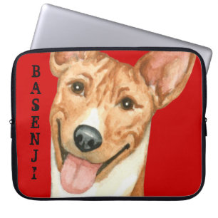 Basenji Colour Block Laptop Sleeve