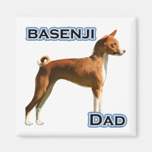 Basenji Dad 4 - Magnet