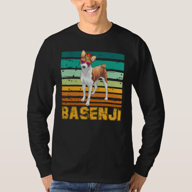 Basenji Dog Funny Saying T-Shirt (Front)