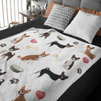 Basenji Dog Lover Brindle Red White Black Tri