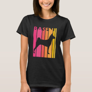 Basenji Dog Lover Gift Vintage Basenji Dog T-Shirt