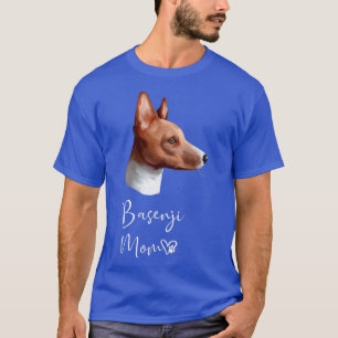 Basenji Dog Mum Cute Puppy Dog Owner  T-Shirt