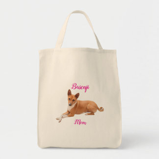 Basenji Dog Mum Tote Bag