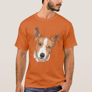 Basenji Dog Portrait vintage girl T-Shirt