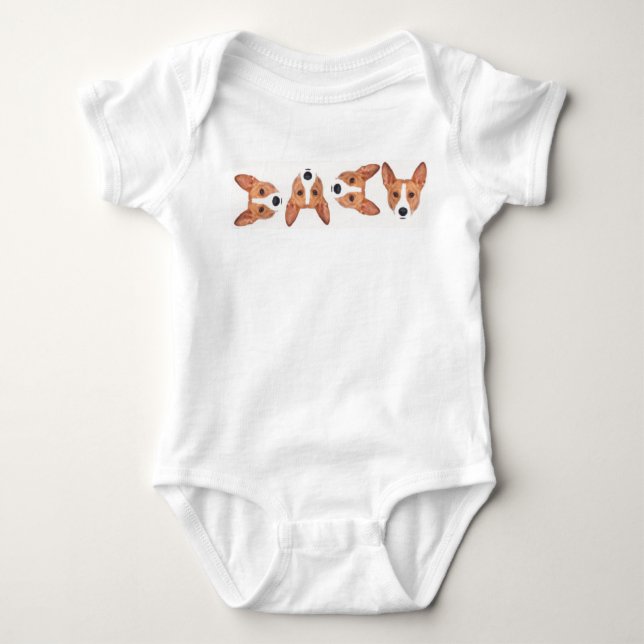 Basenji infant shirt (Front)