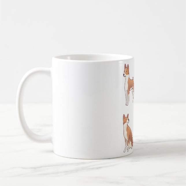 Basenji Magic Coffee Mug (Left)