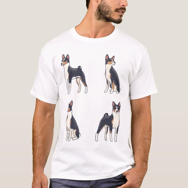 Basenji Magic T-Shirt (Front)