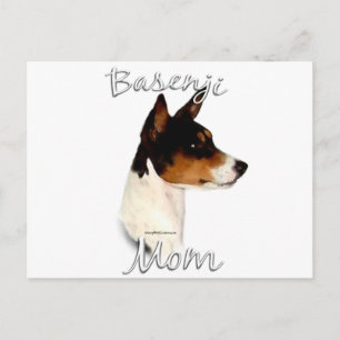 Basenji Mum 2 Postcard