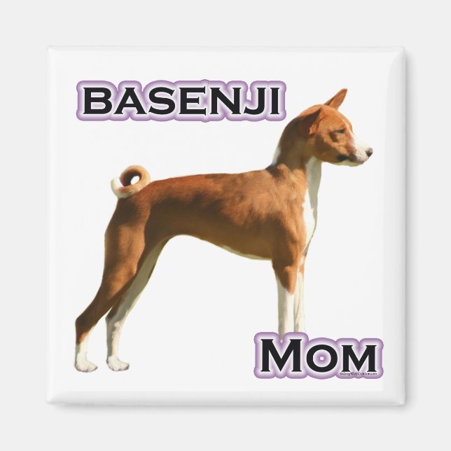 Basenji Mum 4 - Magnet (Front)