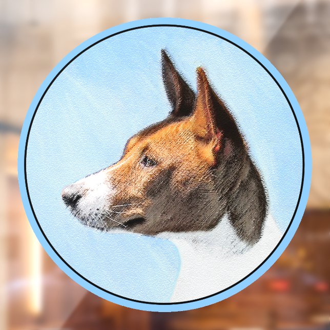 Basenji Painting - Cute Original Art (Sheet 2)