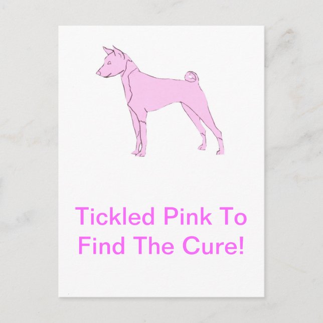 Basenji Postcard (Front)