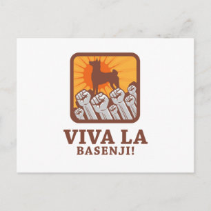 Basenji Postcard