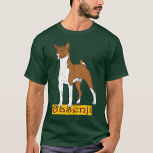 Basenji- red T-Shirt