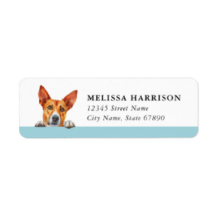 Basenji Return Address Label