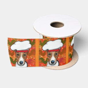 BASENJI SATIN RIBBON