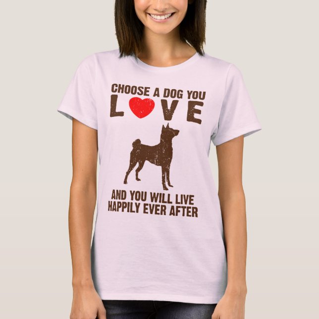 Basenji T-Shirt (Front)