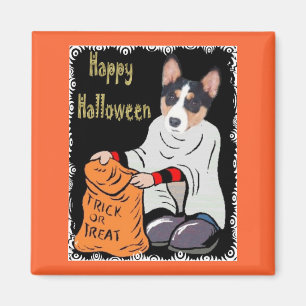 Basenji Trick Or Treat Magnet