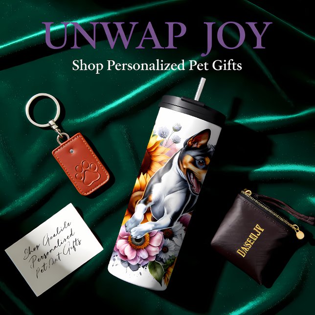Basenji's Vibrant Floral Energy Thermal Tumbler (Creator Uploaded)