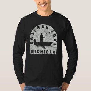 Basford Lake Fishing Michigan T-Shirt