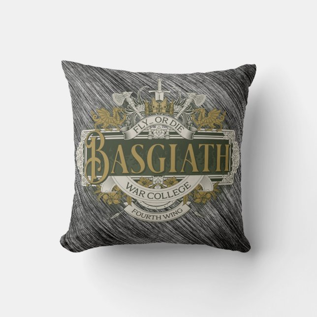 Basgiath War College Fourth Wing Cushion (Front)