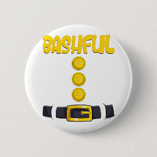 Bashful Halloween Dwarf Costume Colour Matching 6 Cm Round Badge