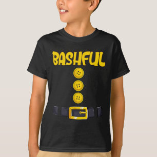 Bashful Halloween Dwarf Costume Colour Matching  T-Shirt