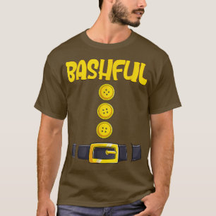 Bashful Halloween Dwarf Costume Colour Matching T-Shirt