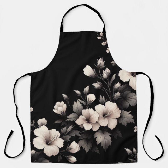 Bashful Hibiscus Apron (Front)