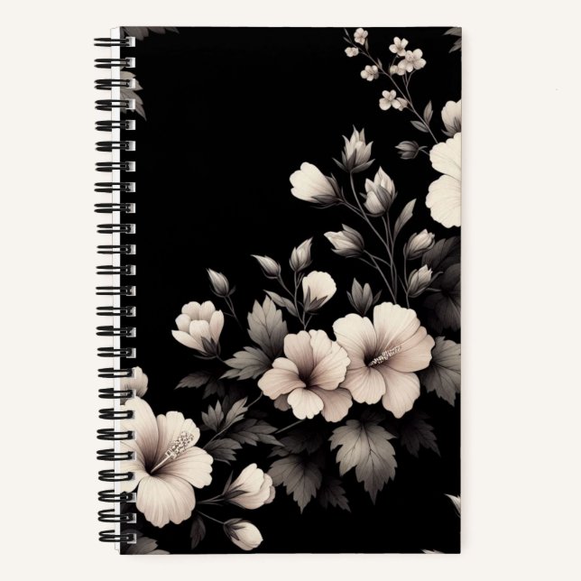 Bashful Hibiscus Notebook (Front)