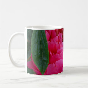Bashful Pink Peony Coffee Mug