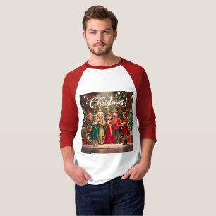 Basic 3/4 Sleeve Raglan T-Shirt