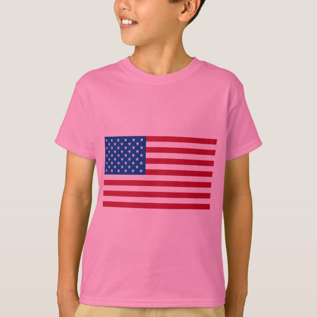 Basic American Flag Products T-Shirt (Front)