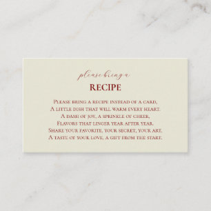 Basic and Elegant Enclosure Card