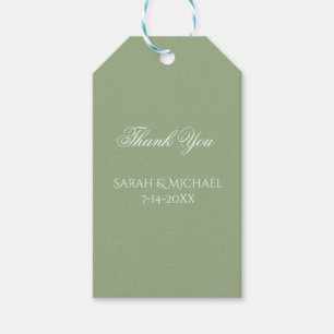 Basic and Elegant Wedding Gift Tags