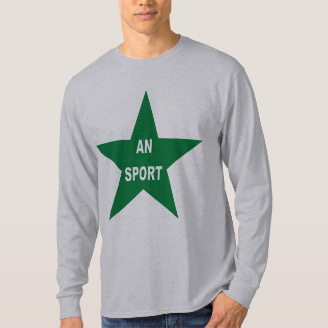 Basic ANDALUCIA SPORT Gray T-shirt (Front)