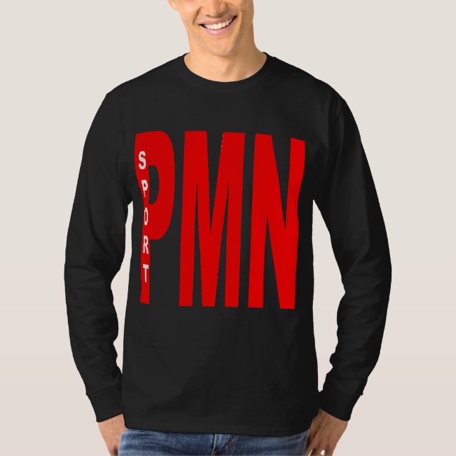 Basic black PIEMONTE SPORT ITALY T-shirt (Front)