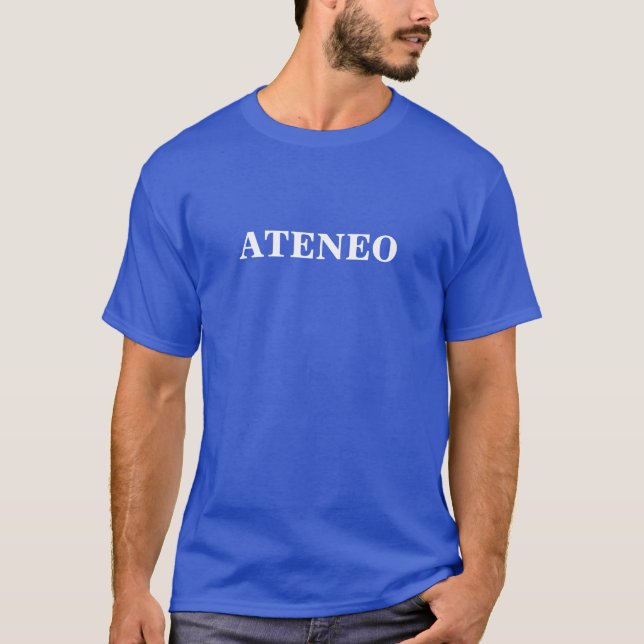 Basic Blue Ateneo T-shirt (Front)