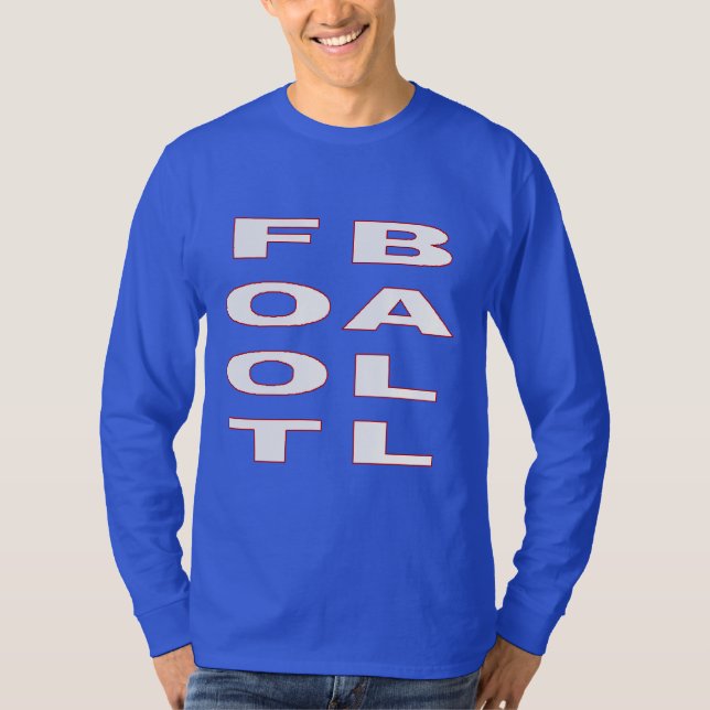 Basic blue royal FOOTBALL SUISSE T-shirt (Front)