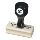 Basic BOLD Return Address Rubber Stamp