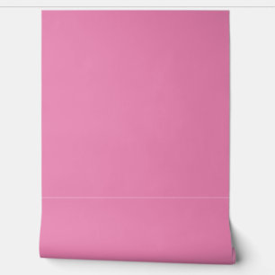 Basic Bubblegum Pink Solid Colour Simple Minimal Wallpaper