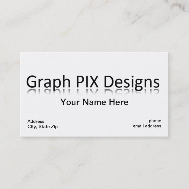 basic business card (Front)