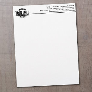 Basic Business Letterhead with Logo