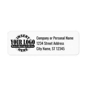 Basic Business Logo Return Address