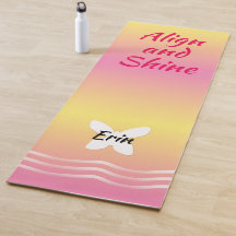 Basic Butterfly with Waves - Pink Lemonade