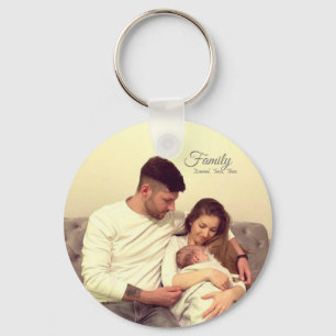 Basic Button key ring Bybels design