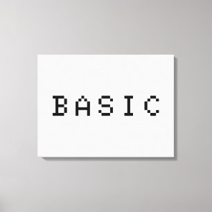 BASIC CANVAS PRINT