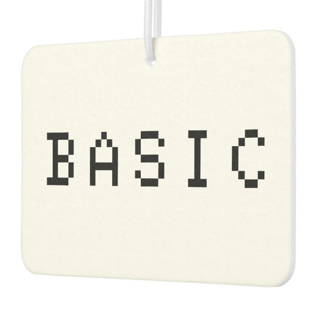 BASIC CAR AIR FRESHENER (Left)