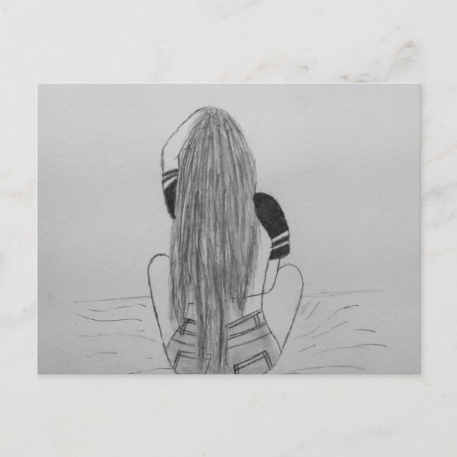 Basic Chick Postcard (Front)