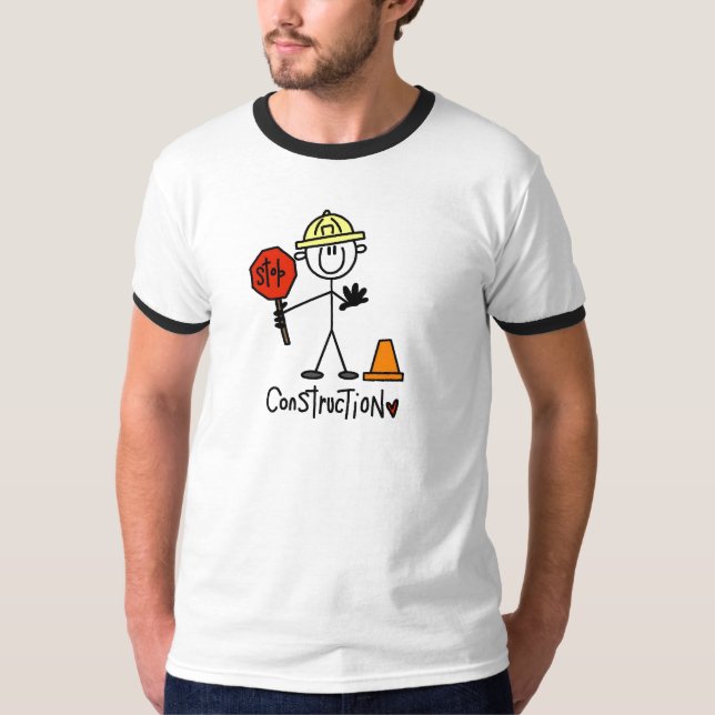 Basic Construction Tshirts and Gifts (Front)