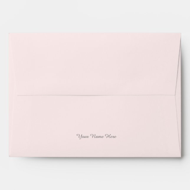 Basic Customisable Envelope (Back (Top Flap))